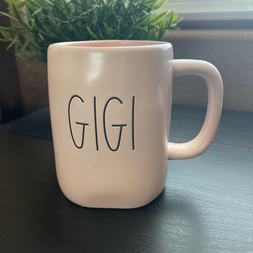 Rae Dunn Gigi Mug Pink